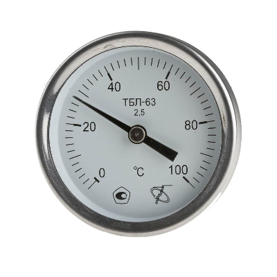 Биметаллический термометр ТБл-63, ТБл-80, ТБл-100